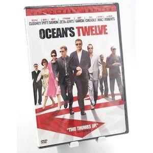 Ocean's Twelve On DVD 12 Comedy Movie Brand New